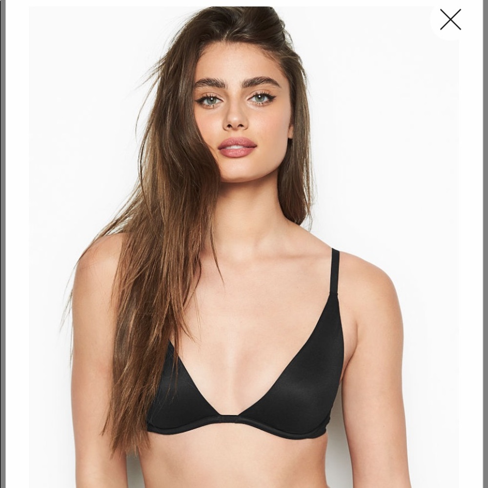 NWT PINK Victoria’s Secret Unlined Plunge Bra